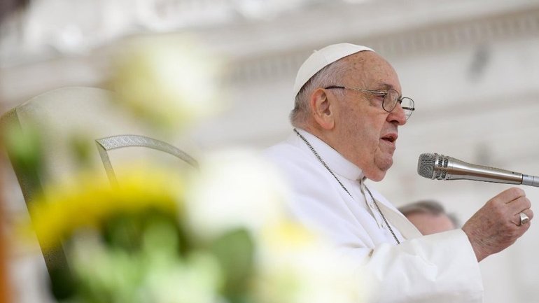 Папа: Молімося до Діви Марії за мир в Україні й на Близькому Сході - фото 1