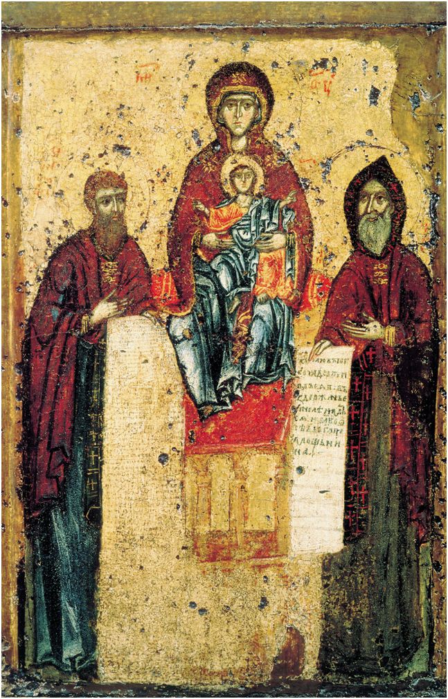 Пресвята Богородиця Свенська (Печерська). XIV століття - фото 96869