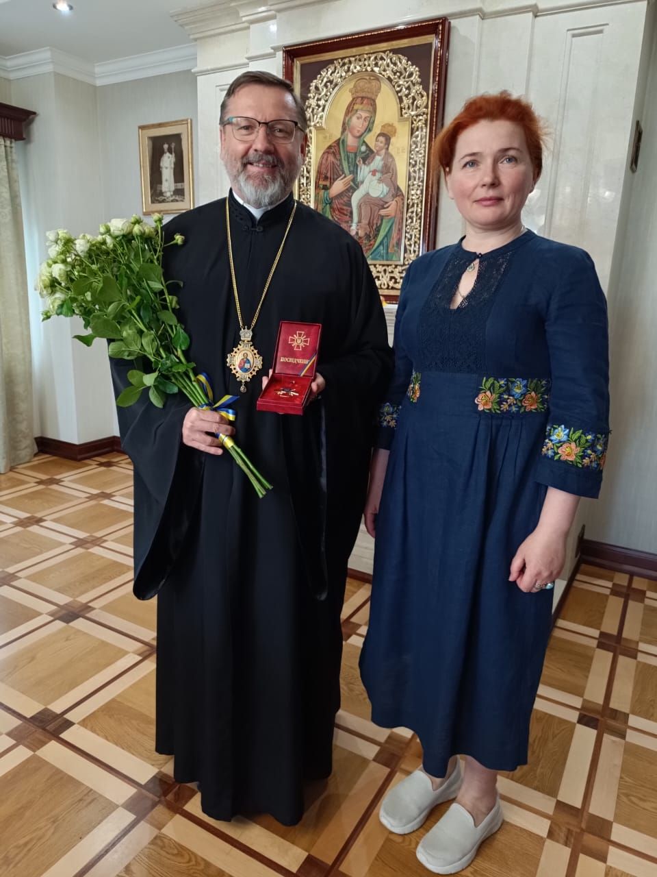 Commander of the Ukrainian Ground Forces awarded the Head of the UGCC with 'Cross of the Ground Forces' - фото 133937