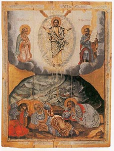 ікона Преображення Господнього - з Волині, почaток XVIII ст.