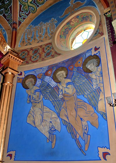 Золочівська церква св. Миколая. Ангели