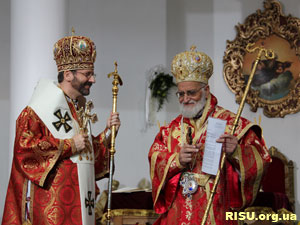 Патріархи Святослав і Григорій ІІІ
