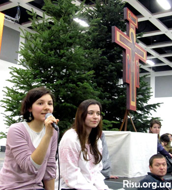 Дана Кушплер, одна із активістів Тезе в Україні