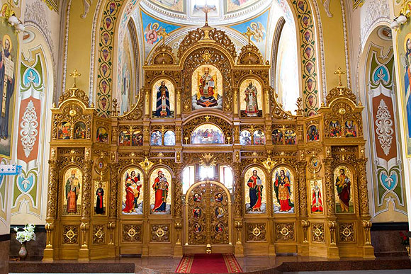 Монастир Царя Христа в Івано-Франківську, іконостас