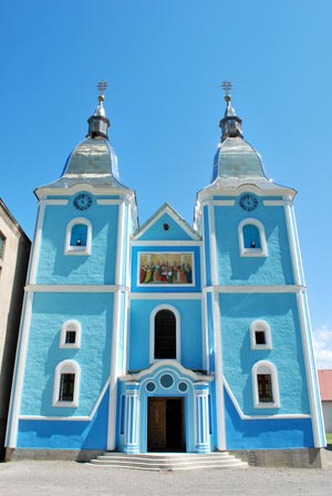 Фасад монастирської церкви 1752 року