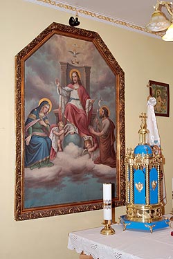 Збережена ікона роботи Йосипа Бокшая у монастирській каплиці
