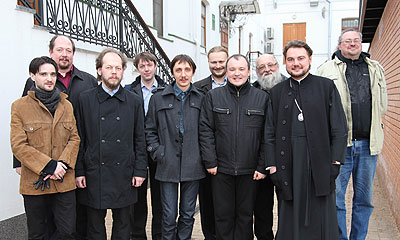 Встреча православных блоггеров с архиепископом Александром Драбинко