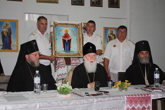 Прес-конференція з Патріархом Філаретом в Луганську
