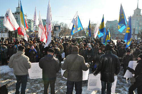 Євромайдан в Луганську