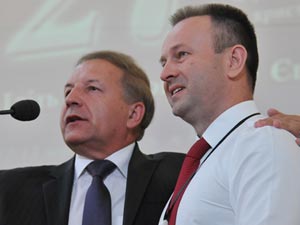 В'ячеслав Нестерук (екс-голова ВСО ЄХБ) і Валерій Антонюк