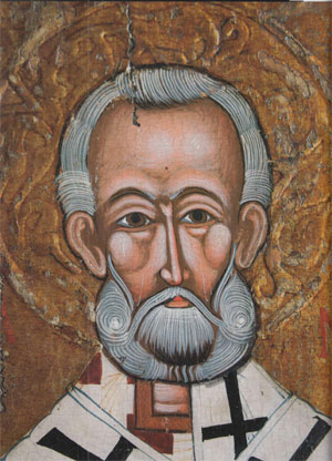 Святий Миколай. Ікона з 16 ст.