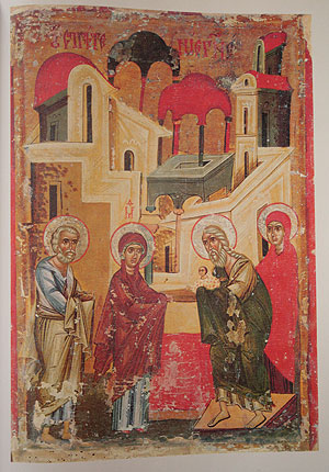 Ікона XV-XVI ст. із с. Жогатин (нині Польща)