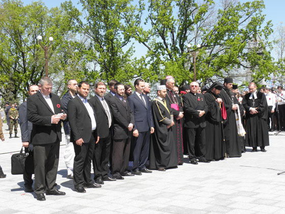 Представники різних конфесій спільно молилися за мир