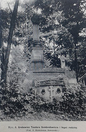 Гробівець Теодора Сембратовича. Фото Ф.Яворського