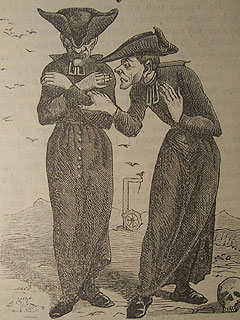 Корнило Устимянович. «Лазуїти». Карикатура. «Зеркало», 1882. – №11