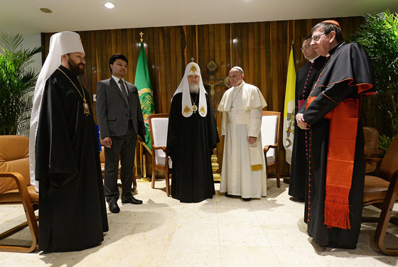Зустріч Папи і Патріарха
