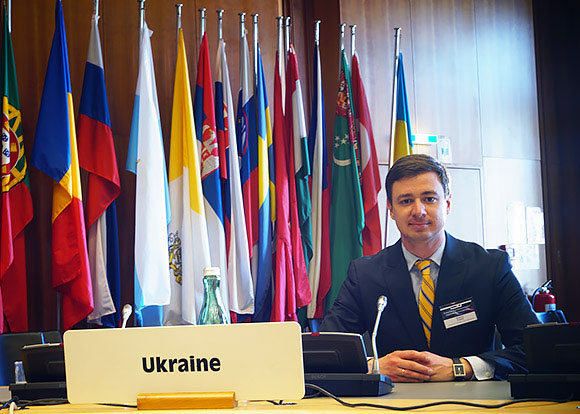 Травень 2015 р., Максим Васін доповів на конференції ОБСЄ у Відні про релігійну ситуацію в Криму та на сході Україні