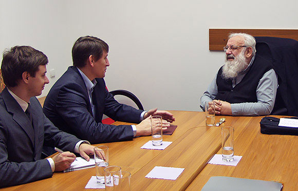 Жовтень 2009 р., зустріч з Главою УГКЦ Любомиром Гузаром