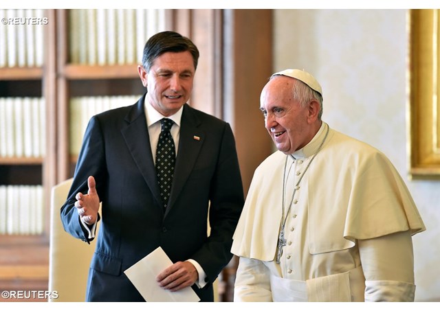 Папа_і_Президент_Словенії.JPG