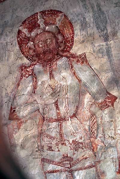 Святий Іштван/Стефан — розпис початку XV ст. у реформатській церкві