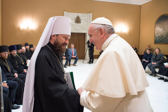 Визит делегации РПЦ в Ватикан