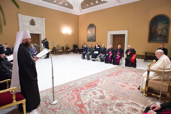 Визит делегации РПЦ в Ватикан
