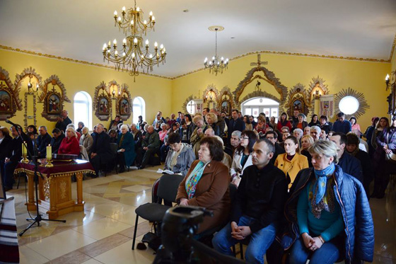Літургія в Мукачівському василіянському монастирі зібрала численних вірних
