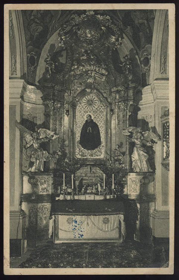 Вівтар святого Станіслава Костки. Фото поч. ХХ ст.