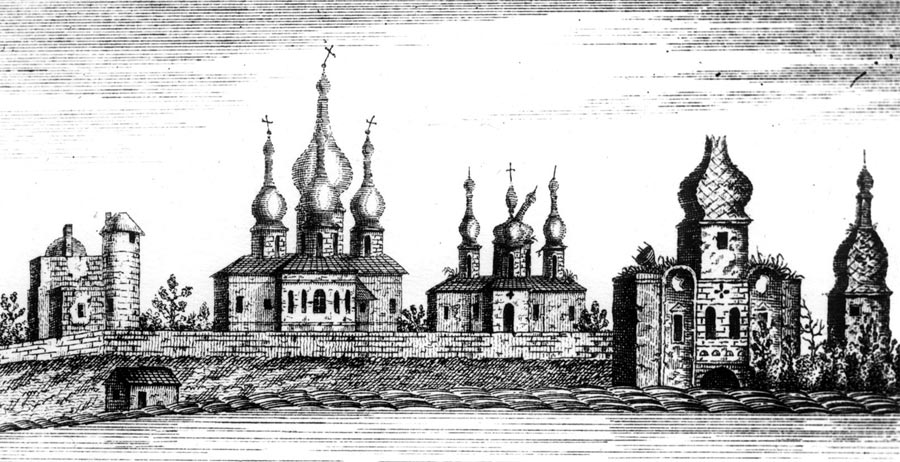 Густиня - один з трьох православних монастирів, що ними опікувався князь