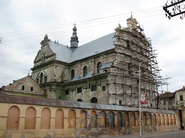 Колишній Домініканський монастир, тепер греко-католицький собор