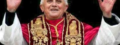Папа Бенедикт XVI поздравил делегацию украинских военных