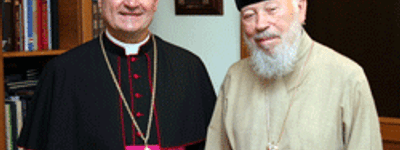 О возможном визите Папы Римского в Украину шла речь на встрече Предстоятеля УПЦ с архиепископом Джанфранко Равази