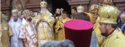 В монастыре на Казацких Могилах состоялось торжественное ежегодное чествование памяти украинских казаков