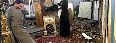 Explosion in Ukrainian Orthodox Church in Zaporizhia