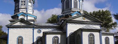 Біля Києва згоріла дерев’яна церква УПЦ (оновлено)