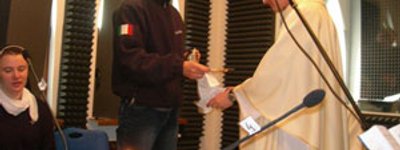 "Радіо Марія" 1 листопада вперше транслювало Месу зі студії