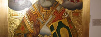В Полтавском художественном музее "Галерея искусств" им. Н. Ярошенко презентовали реконструкцию "крестной" иконы Гоголя