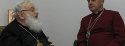 Delegation of Anglican Church meets with Cardinal Lubomyr Husar