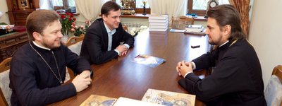 Секретарь Предстоятеля УПЦ и уполномоченный Президента Украины по делам детей обсудили сотрудничество