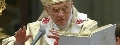 Сьогодні опівдні Папа Бенедикт виголосить послання Urbi et Orbi «Граду та миру»
