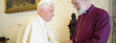 Бенедикт XVI зустрівся з главою Англіканської Церкви