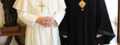 Pope Benedict XVI Satisfied with Dynamics of Development of UGCC