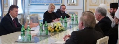 Ukraine's President Meets with Heads of Churches