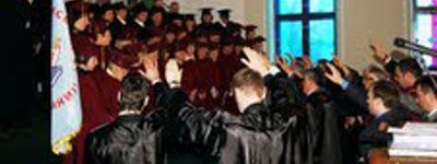 First Graduation Ceremony Held in Eastern Ukrainian Bible Institute in Donetsk
