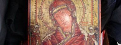Икону Богородицы Огневидной пытались вывезти в Россию