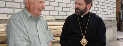 Patriarch Sviatoslav Meets with Political Prisoner Who Was Kept in Same Camp with Patriarch Slipyj