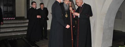 Archbishop Claudio Maria Celli Visits Ukrainian Catholic University
