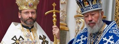 Patriarch Sviatoslav Greets Metropolitan Volodymyr on 20th Anniversary of Primate's Service