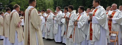 Closing Ceremony of 1st Eucharist Congress of Roman Catholics Held in Lviv
