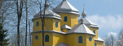На Львовщине от удара молнии сгорела старинная церковь